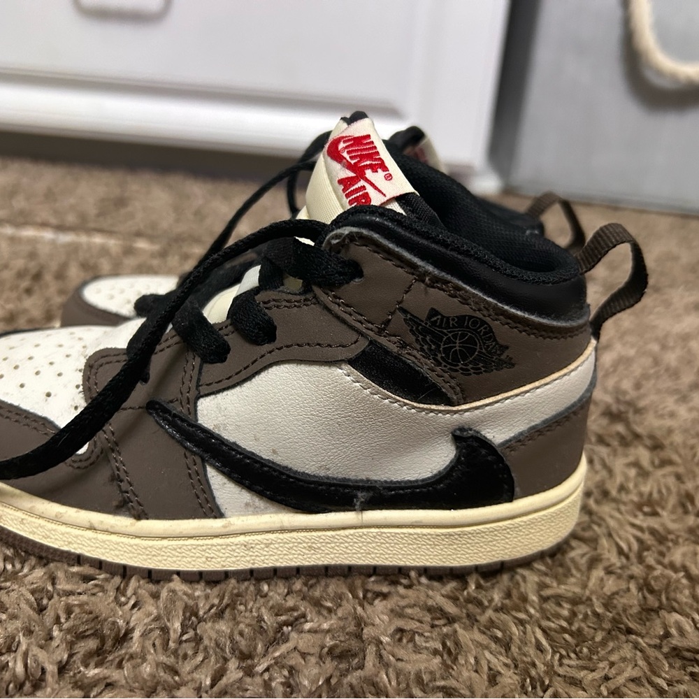 Nike Kids Air Jordan Sneakers - Black and Brown